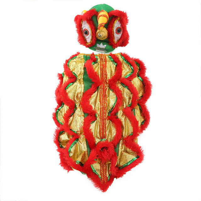 Pet Costume (Lion Dance Suit)