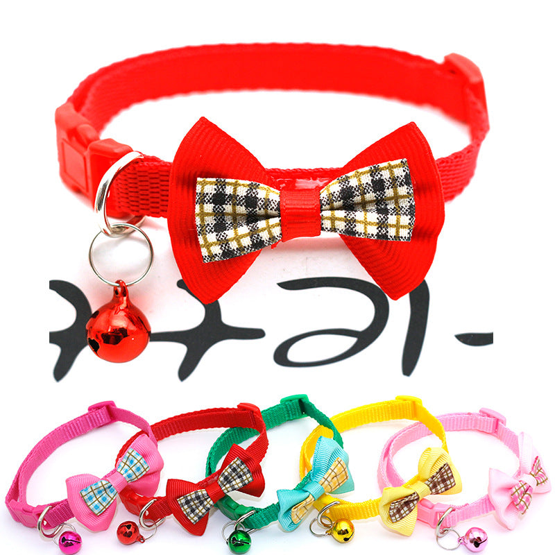 Pet Collar Bow (Lattice)